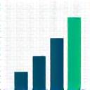 Icône de graphique d'analyse de données